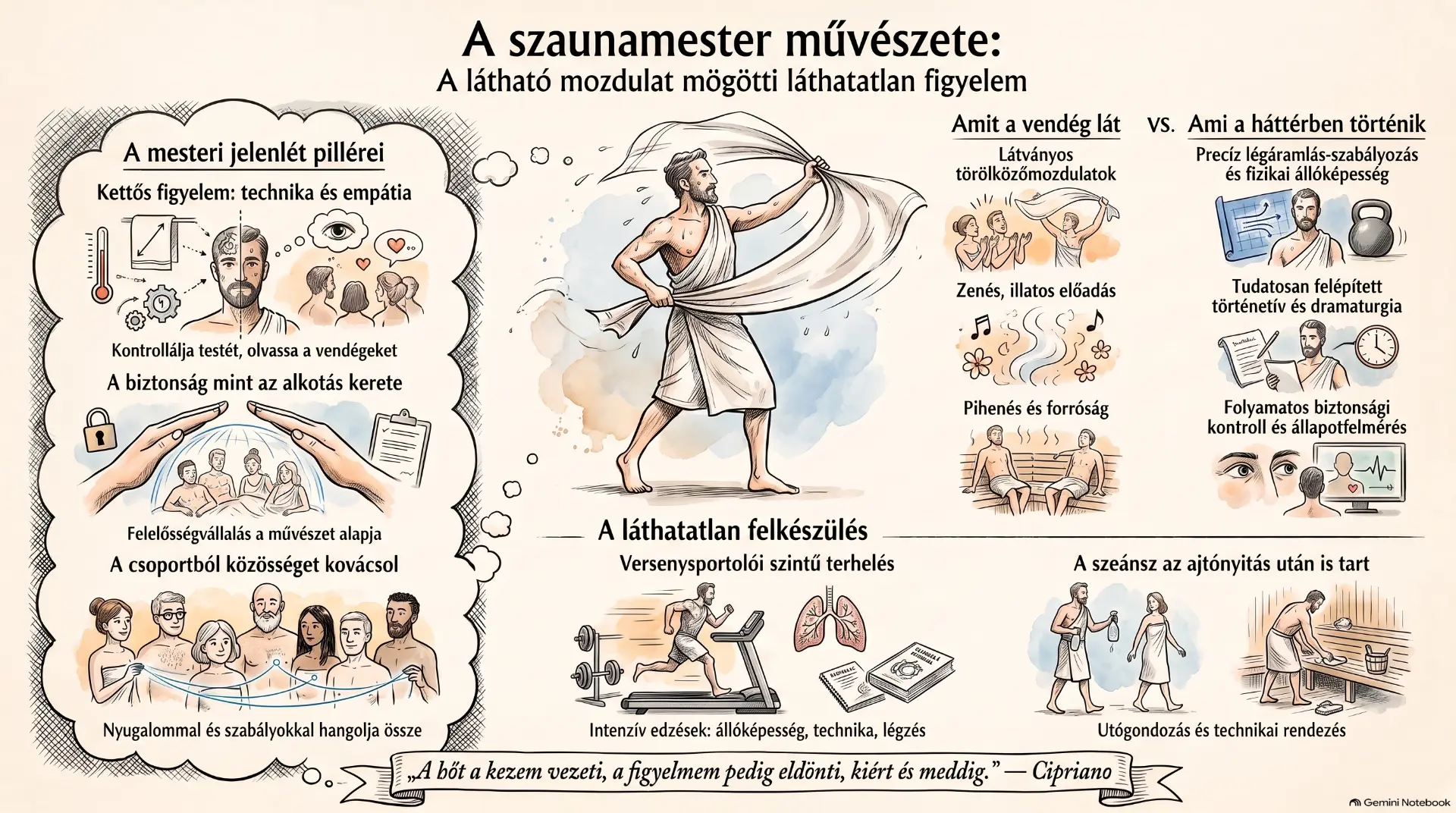 Mitől szaunamester a szaunamester?
